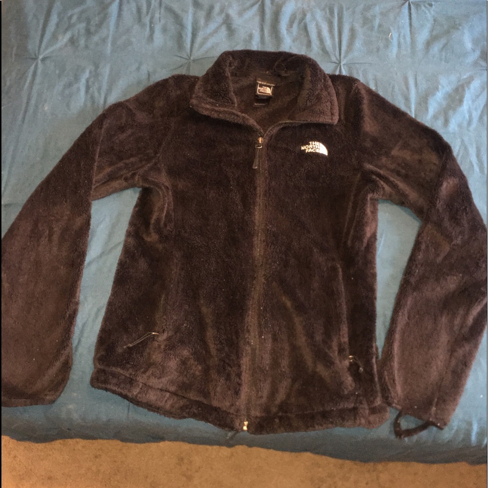 Black the north face jacket